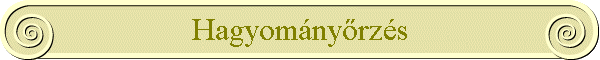 Hagyom�ny�rz�s